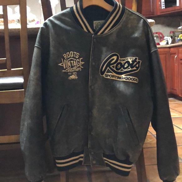 roots baseball jacket